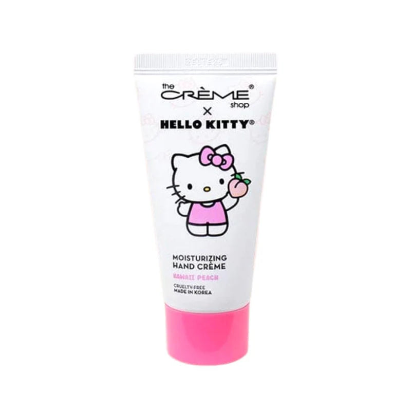 THE CREME SHOP X HELLO KITTY - MOISTURIZING HAND CREME KAWAII PEACH- (1PC)