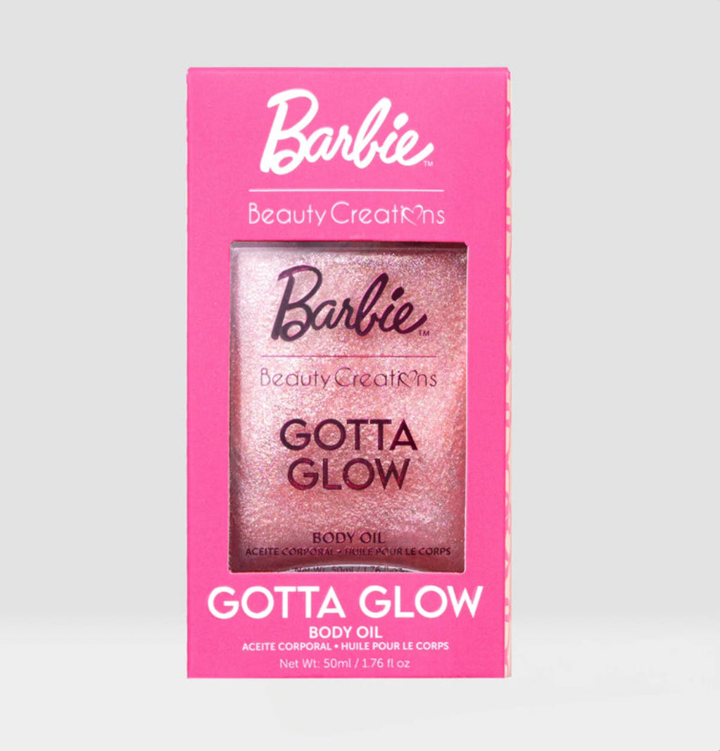 BEAUTY CREATIONS X BARBIE GOTTA GLOW- BODY OIL- 1PC