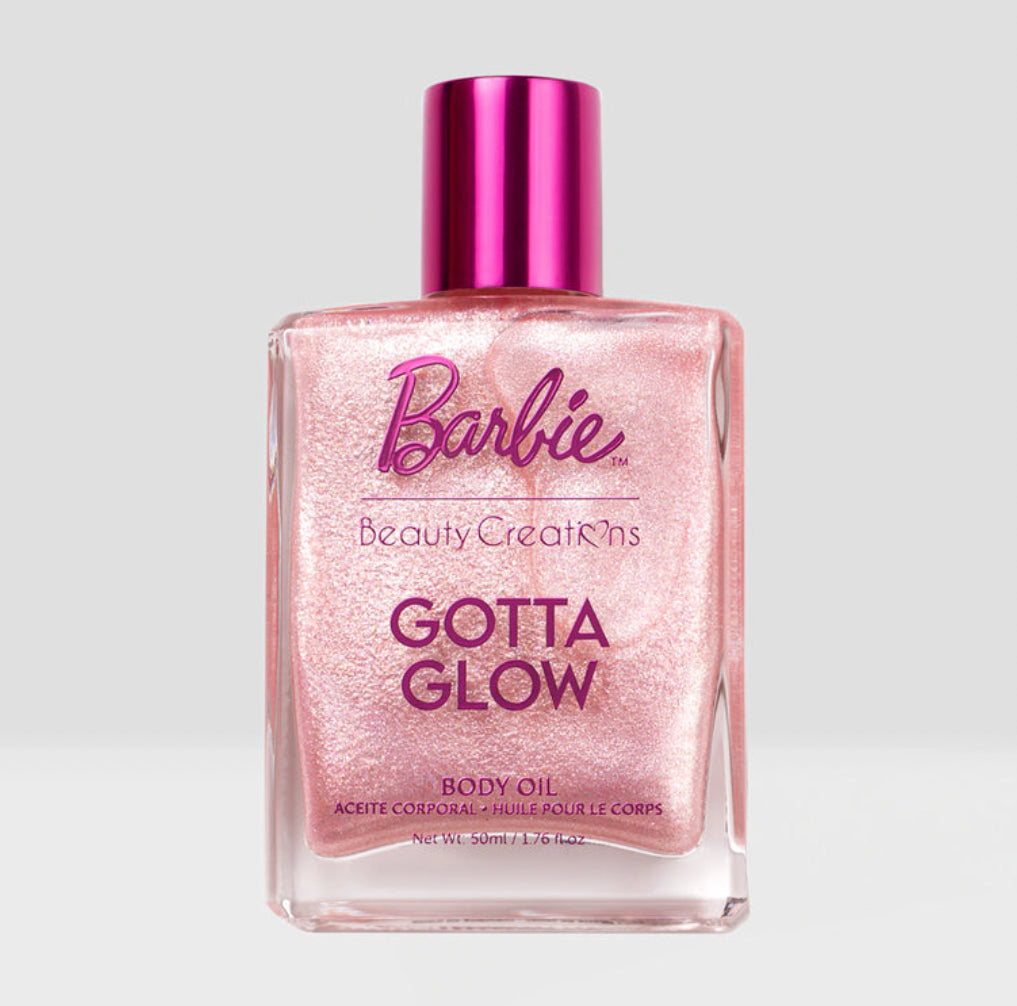 BEAUTY CREATIONS X BARBIE GOTTA GLOW- BODY OIL- 1PC