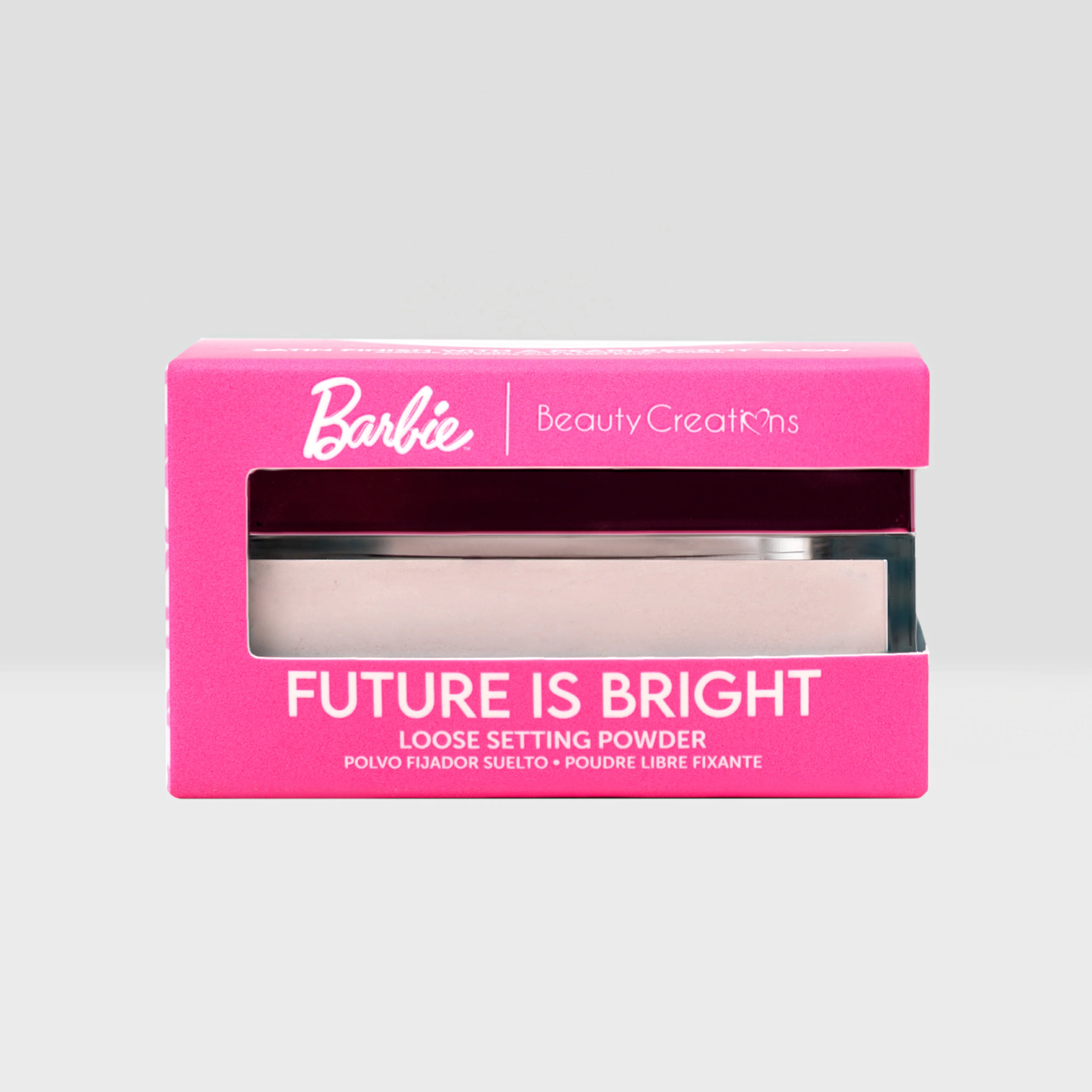 BARBIE X BEAUTY CREATIONS "FUTURE IS BRIGHT" PINK LOOSE SETTING POWDER (1PC) LIMITED EDITION