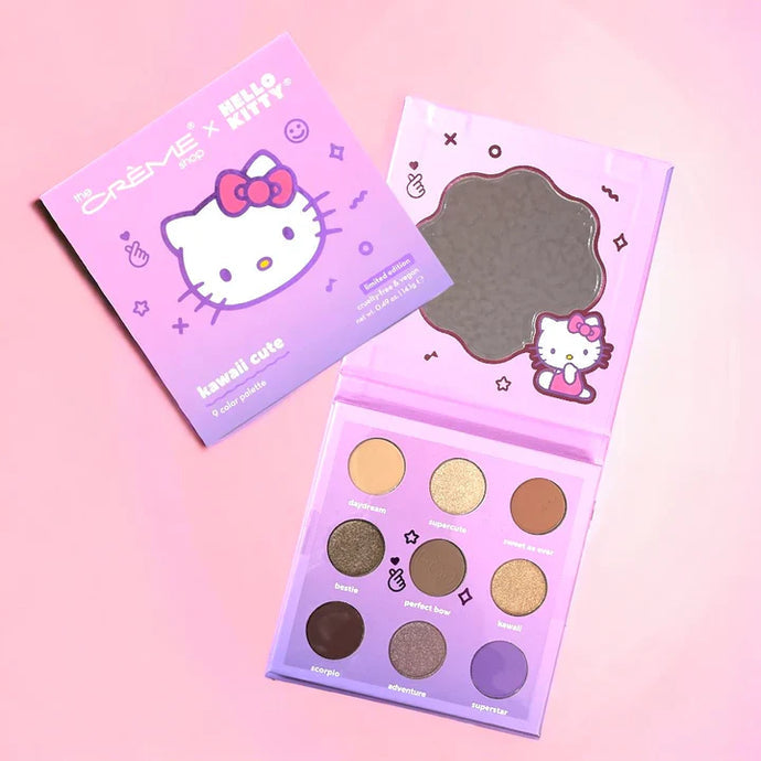 THE CREME SHOP- KAWAII CUTE- EYESHADOW PALETTE-(1PC)
