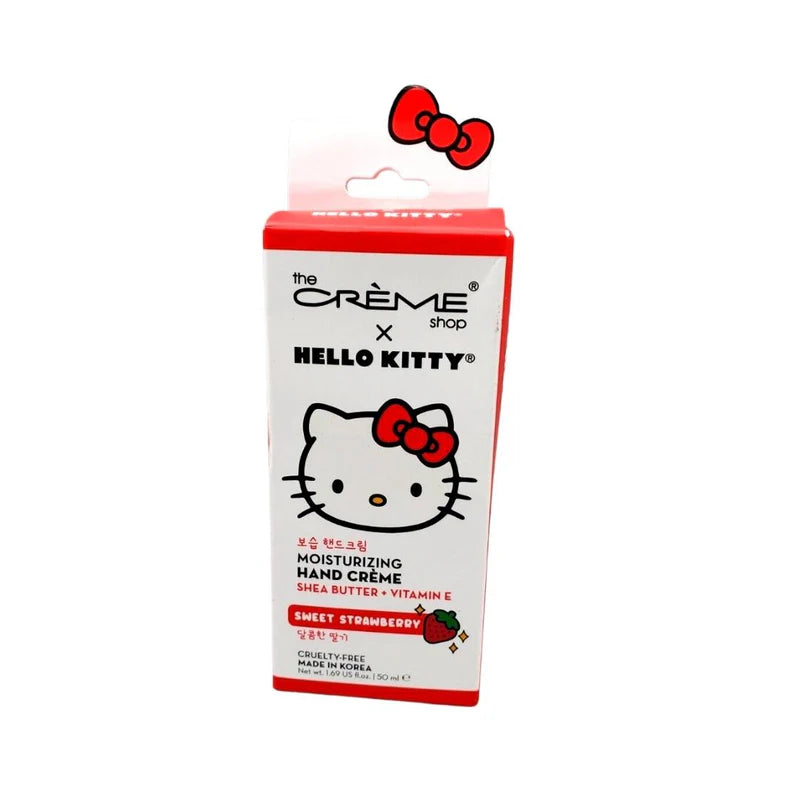 THE CREME SHOP X HELLO KITTY - MOISTURIZING HAND CREME SWEET STRAWBERRY- (1PC)