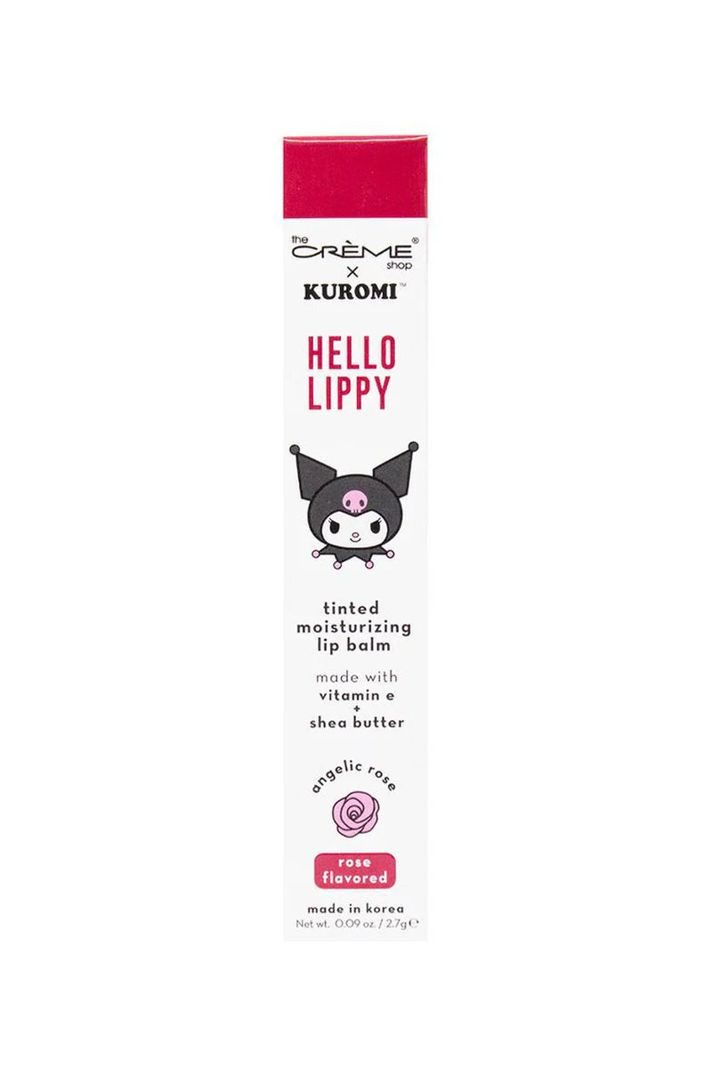 THE CREME SHOP X KUROMI HELLO LIPPY - ROSE FLAVORED