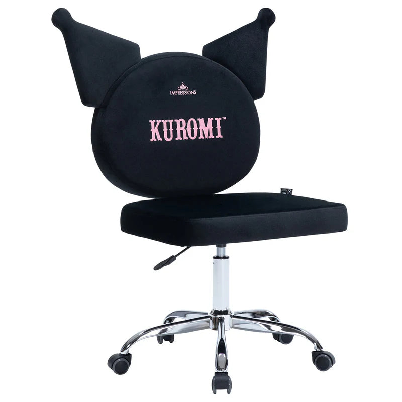 SOLD OUT                   IMPRESSIONS VANITY - KUROMI™ SWIVEL VANITY CHAIR (1PC)