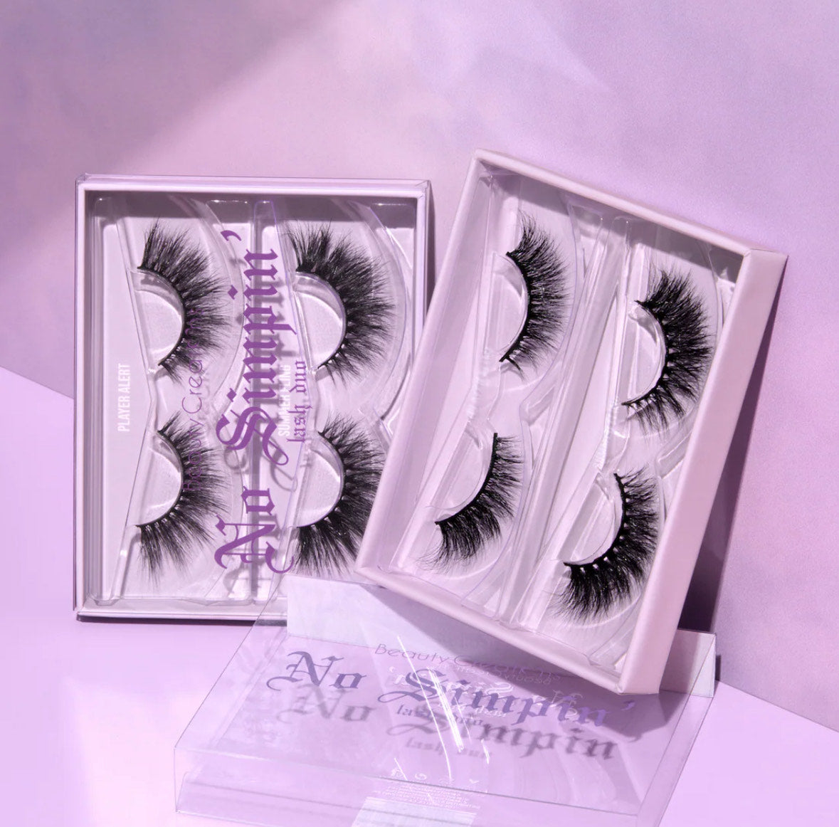 NO SIMPIN' LASH DUO