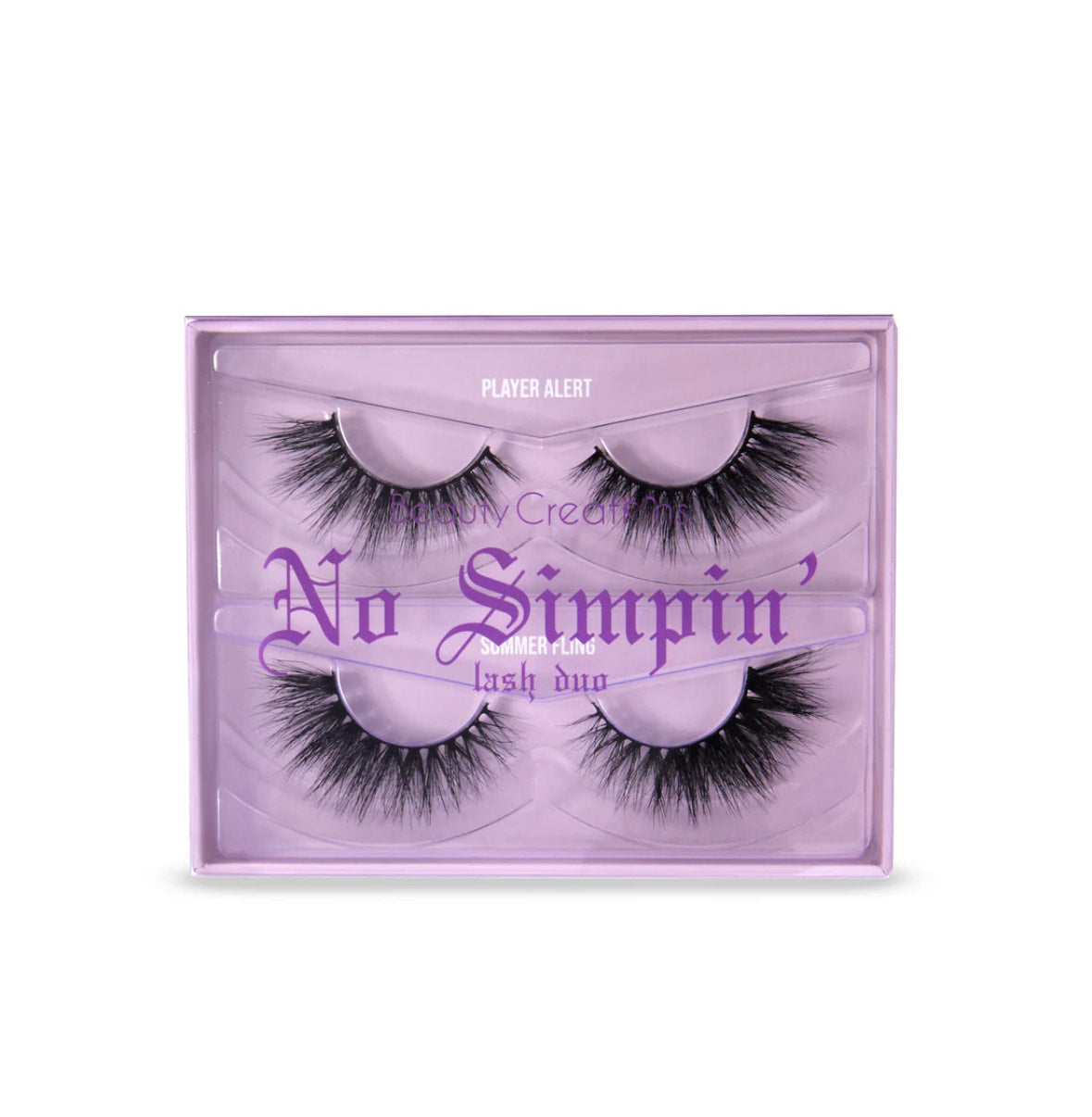 NO SIMPIN' LASH DUO